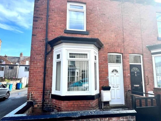 This two bedroom, one bathroom end-terrace home is for sale with Colin Ellis for £145,000.