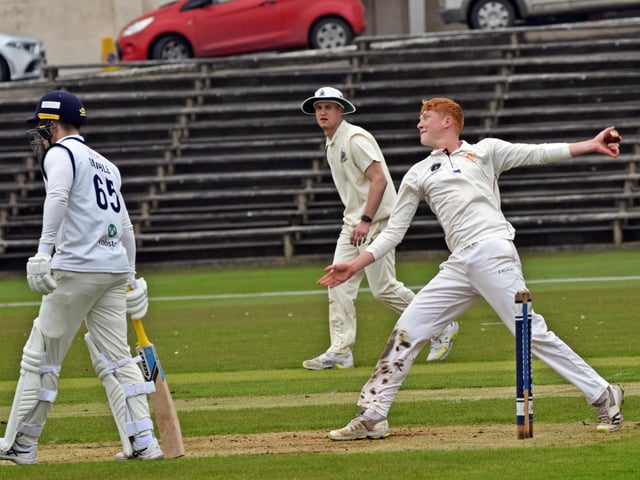 Clarke Doughney took three wickets against Woodhouse Grange.