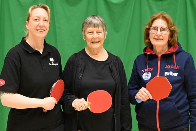 Brid Table Tennis. Photo by Tony Wigley