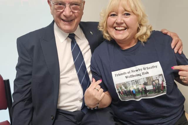 Helen King and Reg Towse