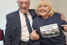 Helen King and Reg Towse
