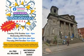 The event will run from Tuesday, October 27 until Thursday, October 29. Photo credit: Google Maps/Scarborough Uniform Recycle.