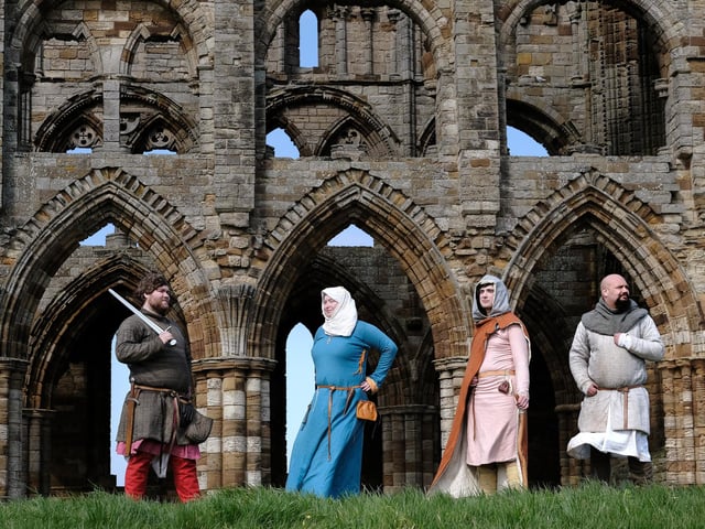 The Normans surveying the land.