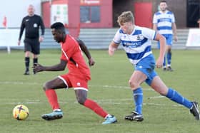 The hosts go on the attack in the Premiership clash at Queensgate.