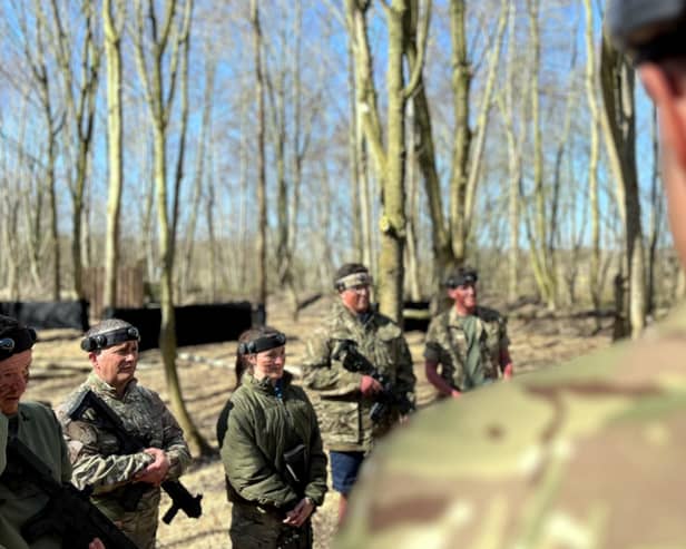 Laser tag is a new attraction at North Yorkshire Water Park.