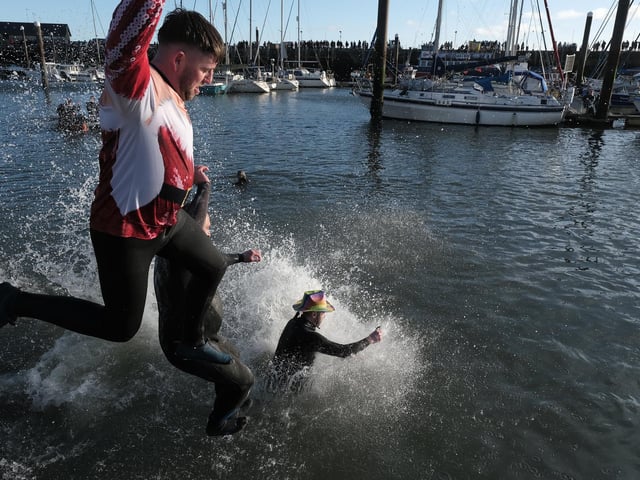 Diving in