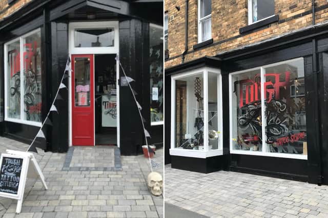 Tough Love Studio, located on Prospect Road.