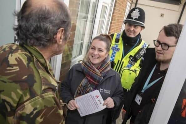 Police will be visiting elderly people in Hunmanby as part of Operation Cracker.