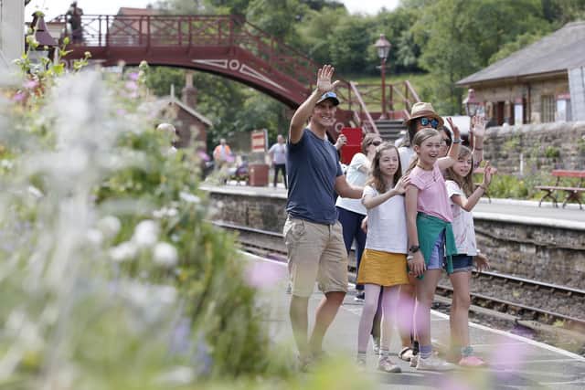 Family fun at the North Yorkshire Moors Railway.