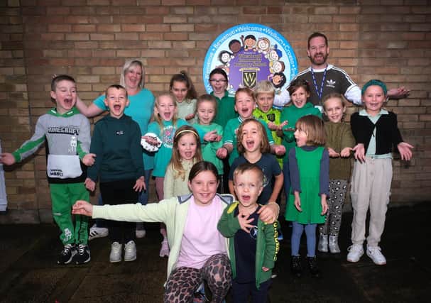 Pupils and staff at Wheatcroft School turned out in a sea of green clothing and accessories on Friday, October 27 to celebrate International Dwarfism Awareness Day