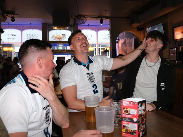 Euros kick off with England v Serbia shown live in the Scarborough Flyer.picture: Richard Ponter