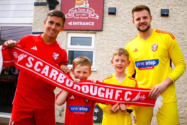 Boro launch their new home kit at The Tow Bar.