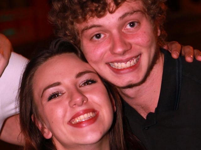 Ayse and Tristan in Quids Inn
