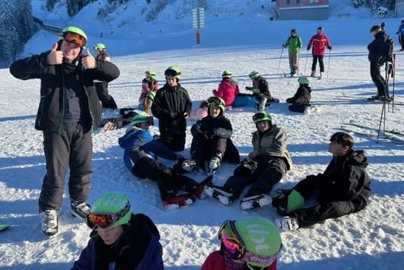 Great fun for these Eskdale students who travelled to Austria.