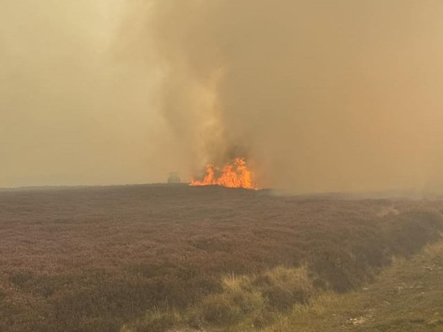 Langdale Moor is situated close to RAF Fylingdales.