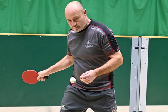 Tony Miller scored a hat-trick for Cobras in Division One. Photo by Tony Wigley