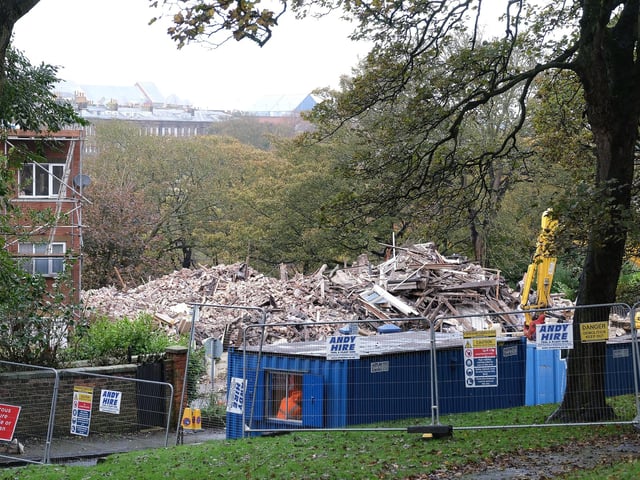 The property sits on Belmont Road.