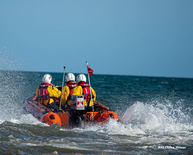 Bridlington RNLI Inshore Lifeboat 'Ernie Wellings' - Image: RNLI/Mike Milner