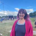 Sally Jenkinson at Glastonbury