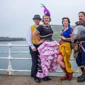 Steampunks in Whitby.