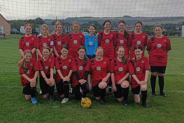 Scarborough Ladies FC Under-14s.