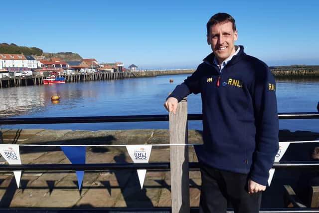 Whitby RNLI Station Mechanic, Richard Dowson.