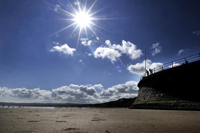 Filey beach and seafront. picture: Richard Ponter