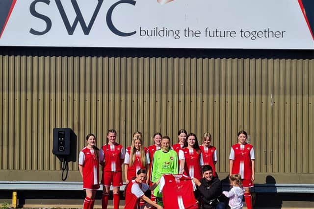 Scarborough Ladies FC Under-15s.