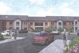 Artist impression of the East Ayton care home.