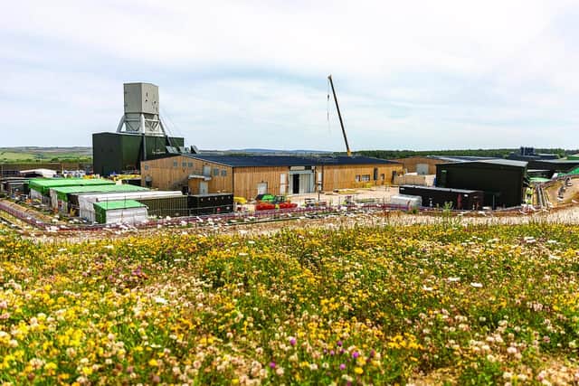 Anglo American's Woodsmith site at Sneaton, near Whitby.
