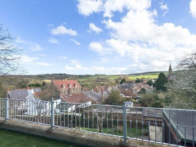 The house has stunning views over Ruswarp to the countryside beyond.