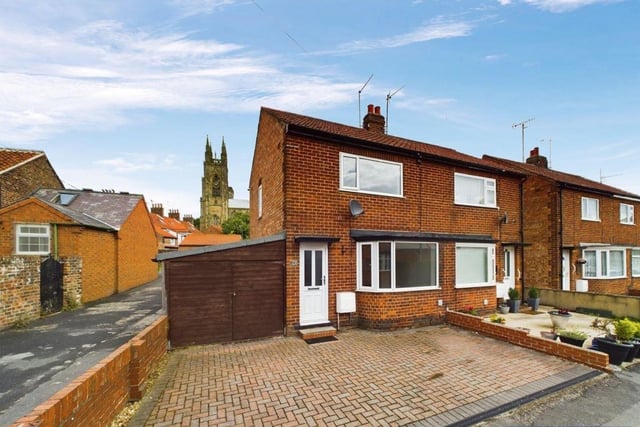 This two bedroom semi-detached house is for sale with Hunters for £130,000.