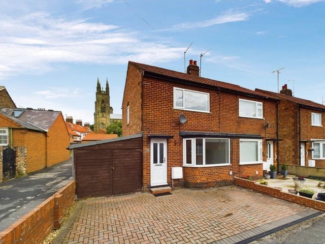 This two bedroom semi-detached house is for sale with Hunters for £130,000.