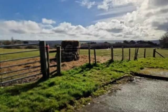 Photo overlooking proposed housing development site off Whitby's Resolution Way.  photo: North Yorkshire Council.