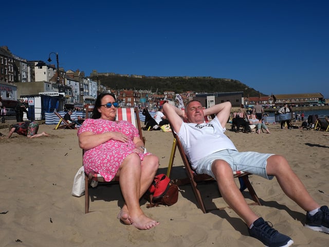 Relaxing in the sun