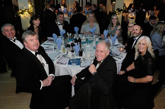 The Top table -The Scarborough News Excellence in Business Awards at Scarborough Spa. pic Richard Ponter