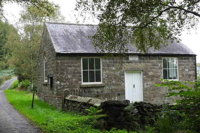 The tiny chapel has a remote location