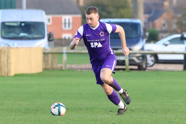 Bridlington Spa won 3-0 against Leven Members Club in the East Riding County League Championship. Photo by TCF Photography