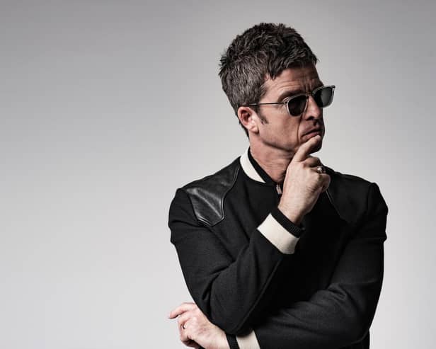 Noel Gallagher. Portrait by Matt Crockett