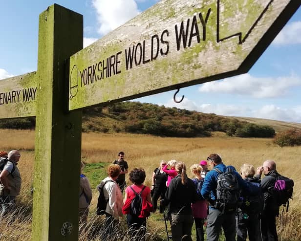 The Wolds Way is celebrating its 40th annivesary with a mass walk.