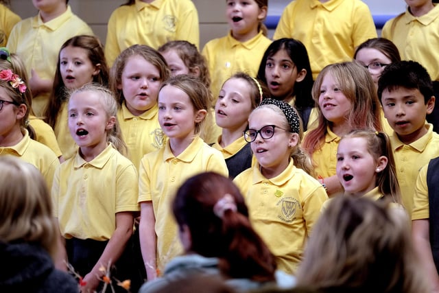 Children enjoy performing for their parents