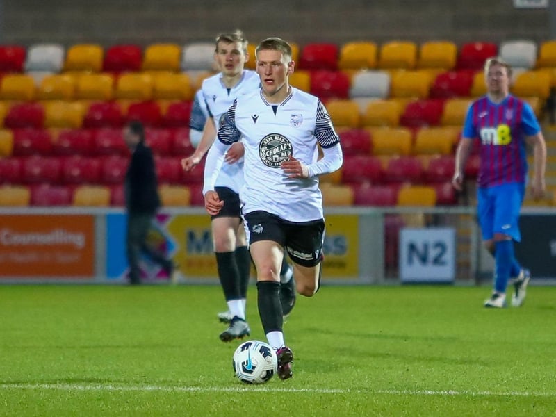 Right-winger Danny Greenfield was named man of the match for Boro in the cup final.