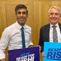 Sir Robert Goodwill MP with Rishi Sunak.