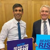 Sir Robert Goodwill MP with Rishi Sunak.