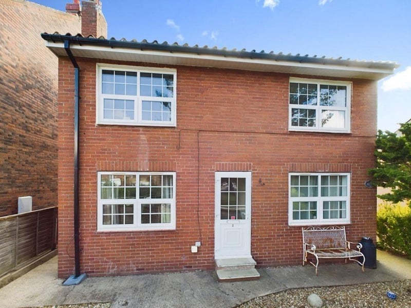 This two bedroom flat is for sale with Hunters for £110,000.