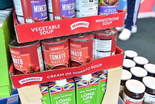 A wide range of donations are welcomed, including tinned goods, cereals, pasta, rice, snacks, and tea and coffee.