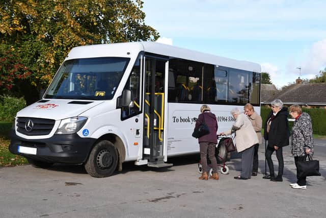 The car scheme is designed to complement the existing HART community transport service and the Medibus.