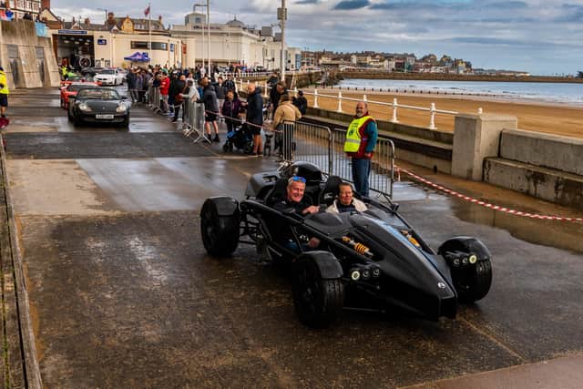 A variety of vehicles were on show in Bridlington.