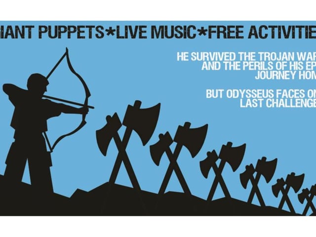 The Odyssey - 'The Trial of the Twelve Axes' is an outdoor event taking place on Saturday June 17, from 11.00am - 2.00pm. It will include a number of free family activities in Scarborough Town Centre, including face painting, balloon modelling, and art activities. There will also be two larger than life puppets moving through the town centre.