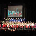 The Festive Spectacular Charity Carol Concert at The Spa Grand Hall, Scarborough in 2014.